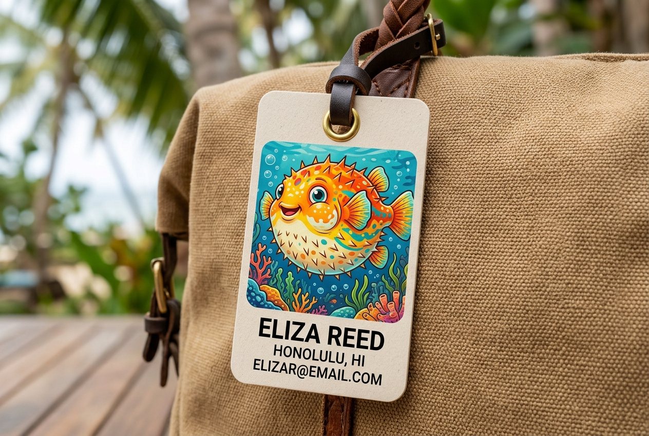 Printable Luggage Tags