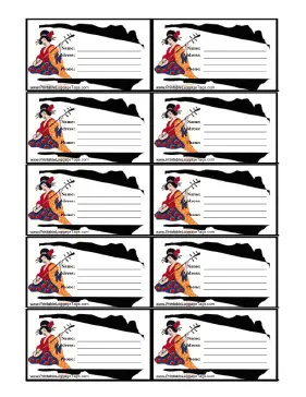 Geisha Luggage Tag luggage tag